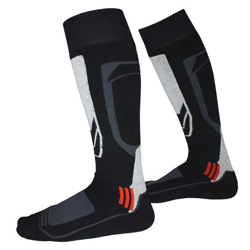 Thermal Sock Winter - ผ้าฝ้ายสกีผู้ชายความร้อนฤดูหนาวถุงเท้าผู้หญิงเด็กกีฬาถุงเท้าสโนว์บอร์ดขี่จักรยานผู้ใหญ่เล่นสกีหนาขาอุ่น