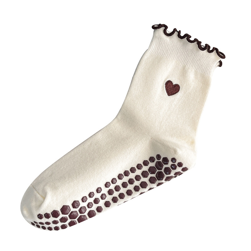 ถุงเท้าโยคะสำหรับผู้หญิง ผ้าฝ้ - Grip Sock Yoga บทวิจารณ์และราคา