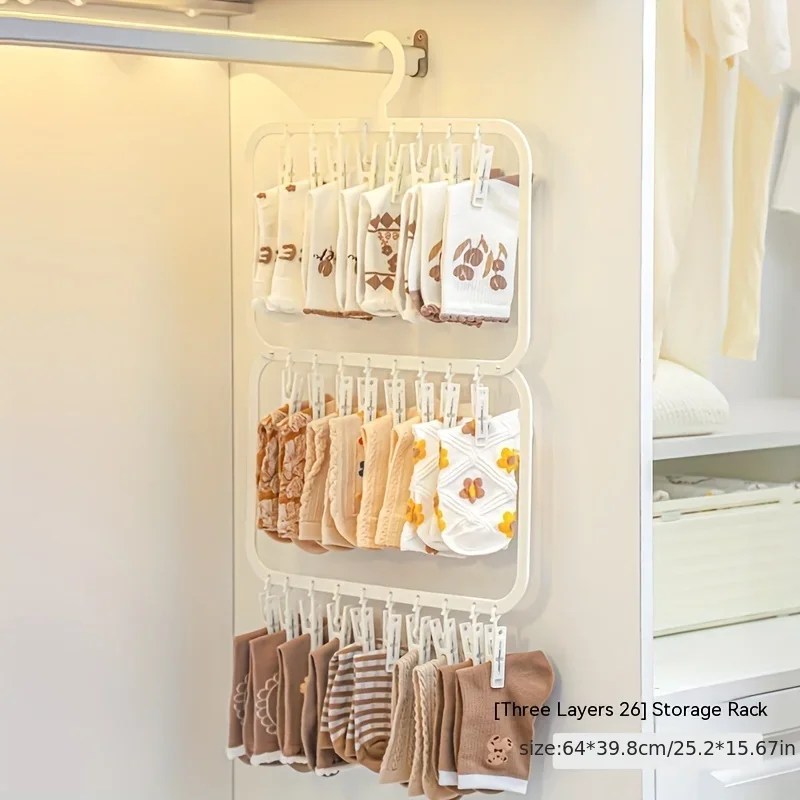 เดี่ยว/สองชั้น Multi-Functiona - Sock Organizer Tray บทวิจารณ์และราคา