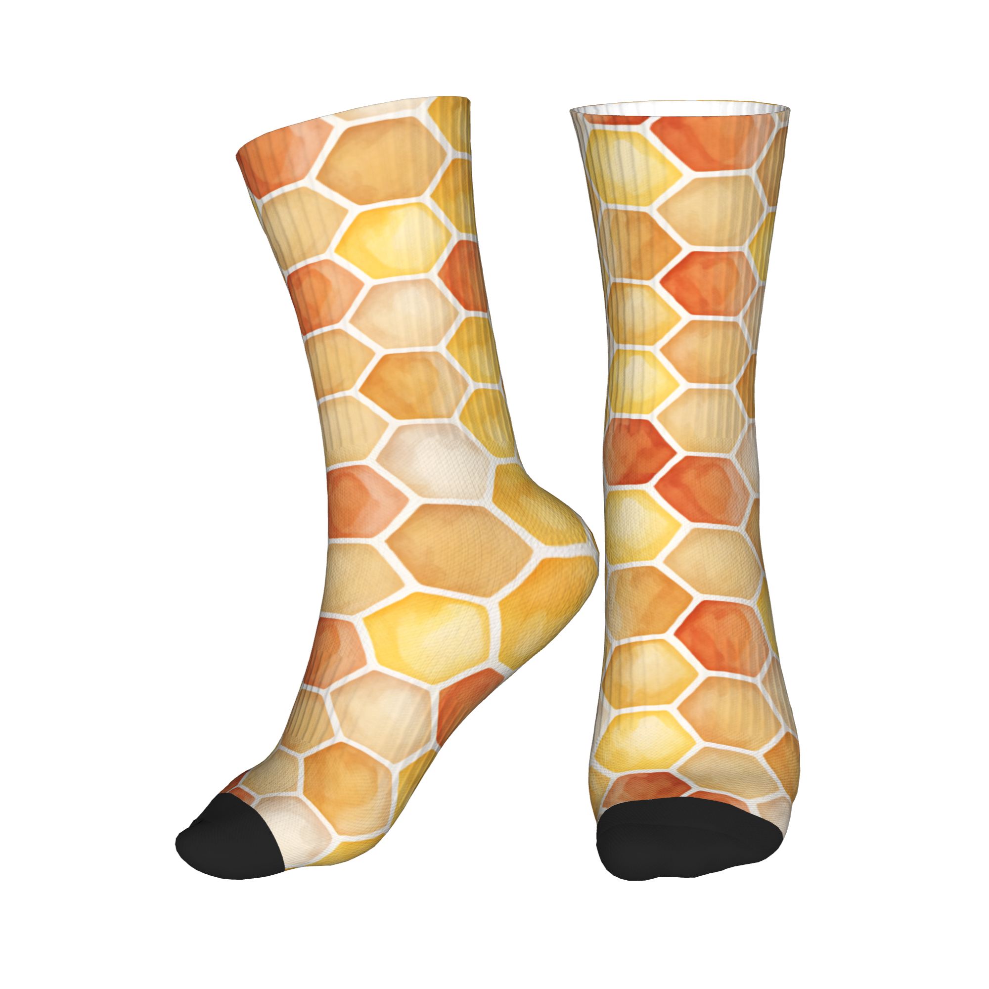ถุงเท้าลายรังผึ้งสีน้ำโทนพระอา - Dress Sock Men บทวิจารณ์และราคา