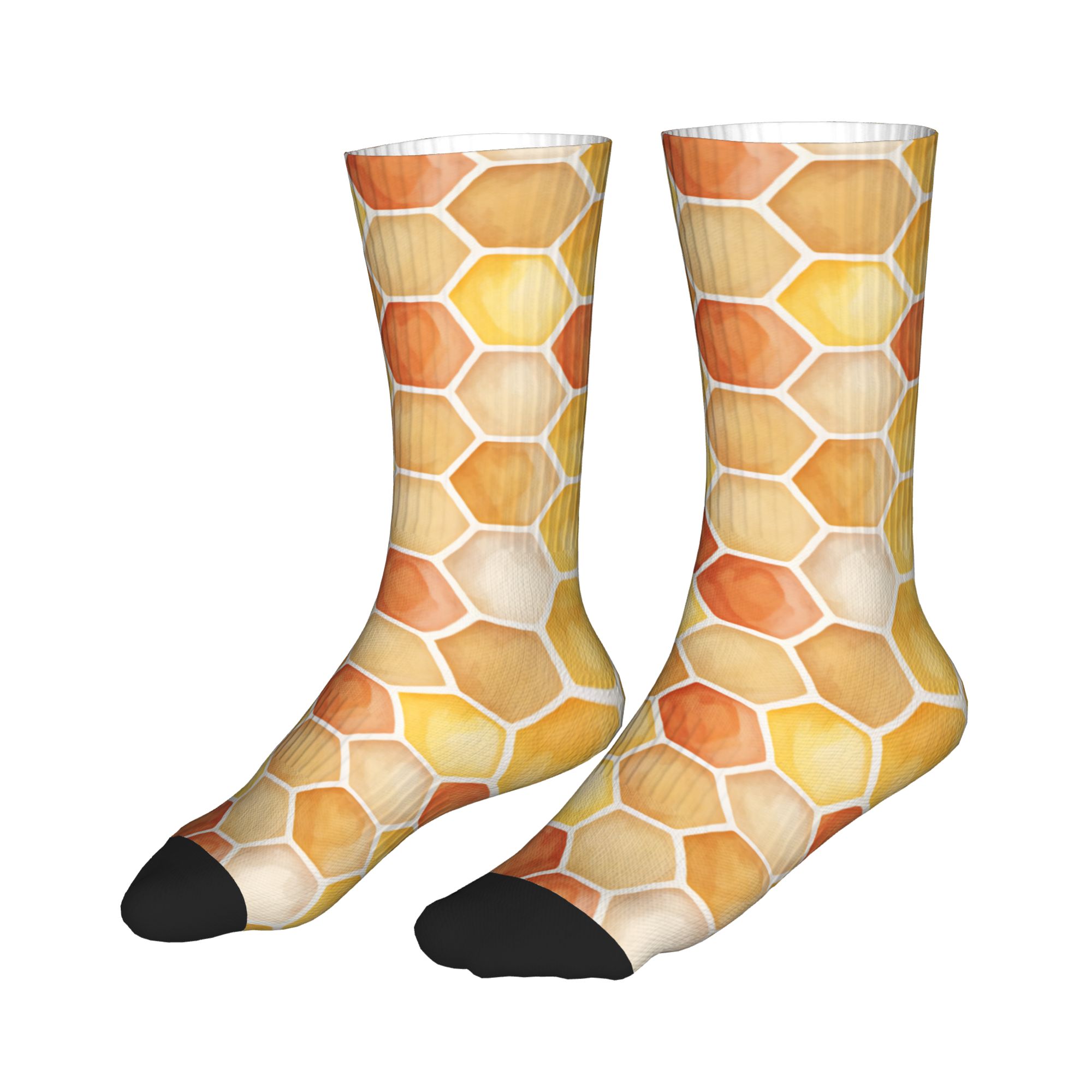 ถุงเท้าลายรังผึ้งสีน้ำโทนพระอา - Dress Sock Men บทวิจารณ์และราคา