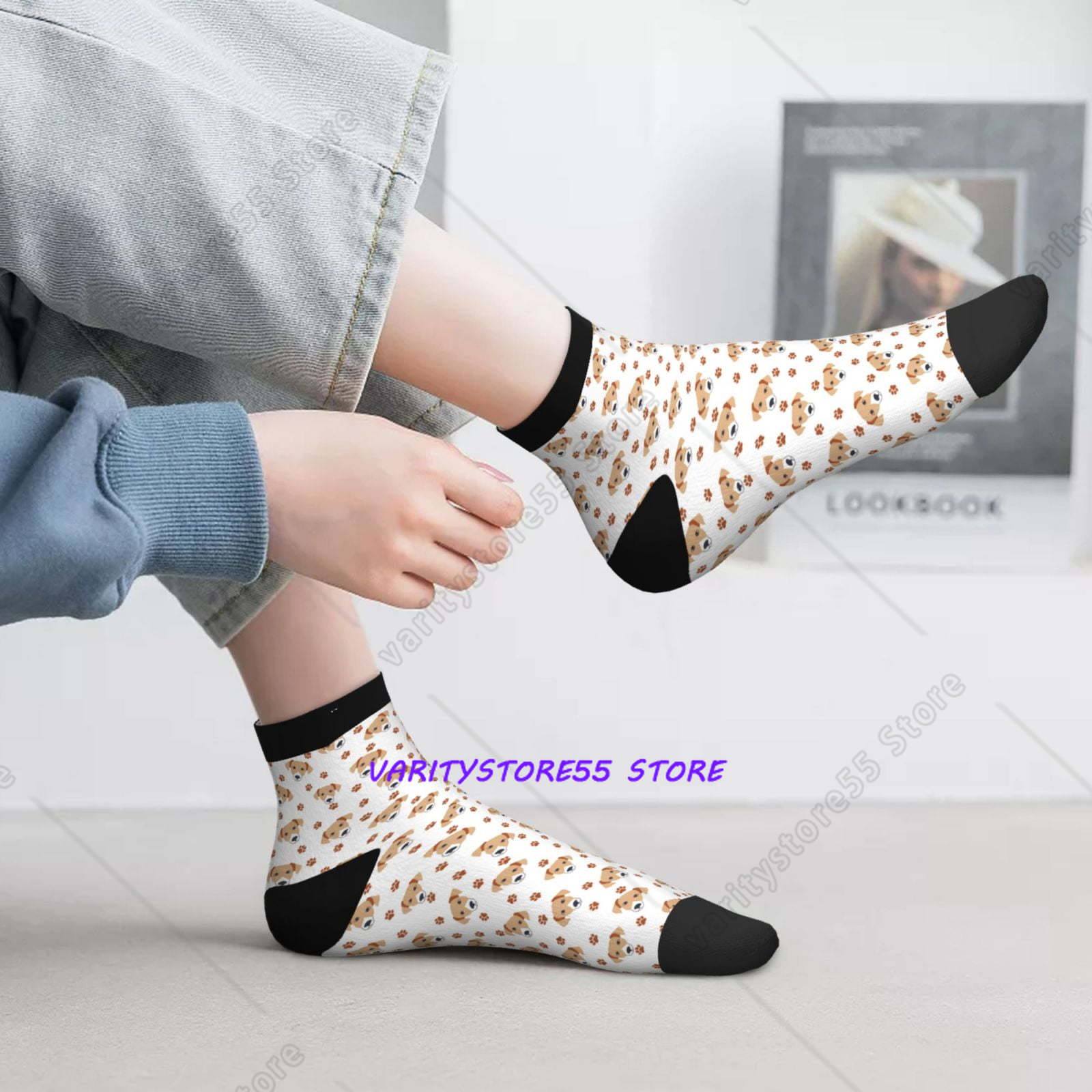 ถุงเท้าลายสุนัขลาบราดอร์ เรทรี - Athletic Sock Cushion บทวิจารณ์และราคา