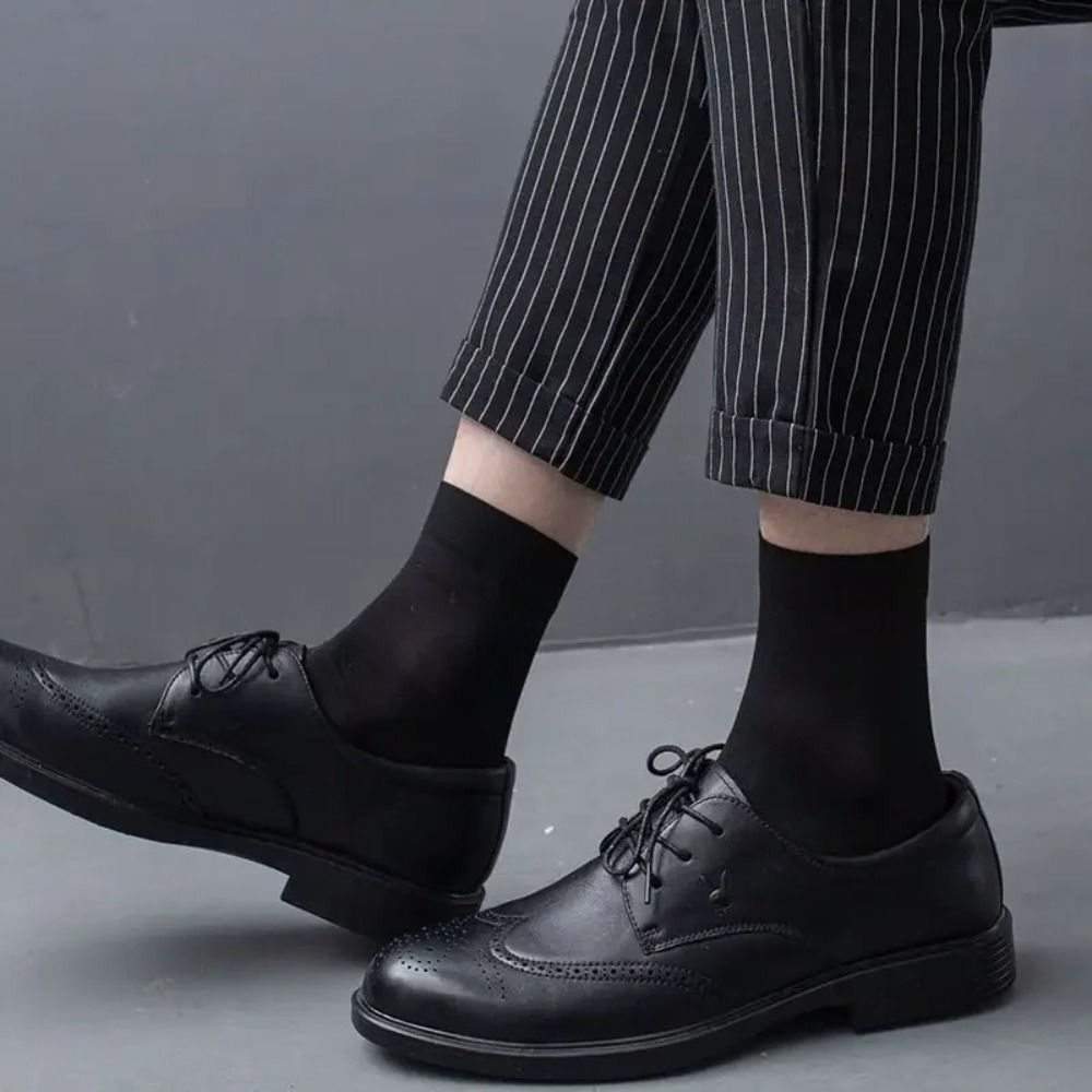 10 คู่ ถุงเท้าผู้ชายแบบสบาย ๆ  - Silk Sock Bamboo บทวิจารณ์และราคา