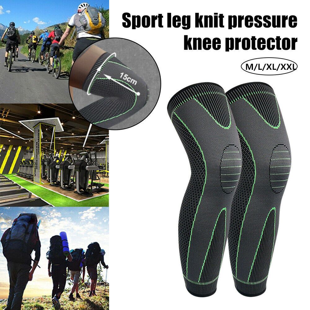 สนับเข่าสนับเข่าแผ่นรัดเข่าแบบ - Compression Sleeve Calf บทวิจารณ์และราคา