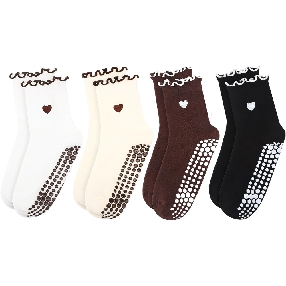 ถุงเท้าโยคะสุดเก๋พร้อมแผ่นกันล - Grip Sock Yoga บทวิจารณ์และราคา