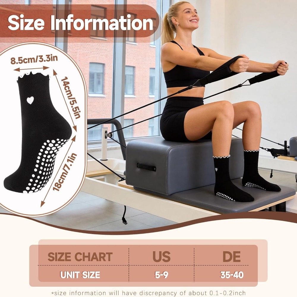 ถุงเท้าโยคะสุดเก๋พร้อมแผ่นกันล - Grip Sock Yoga บทวิจารณ์และราคา