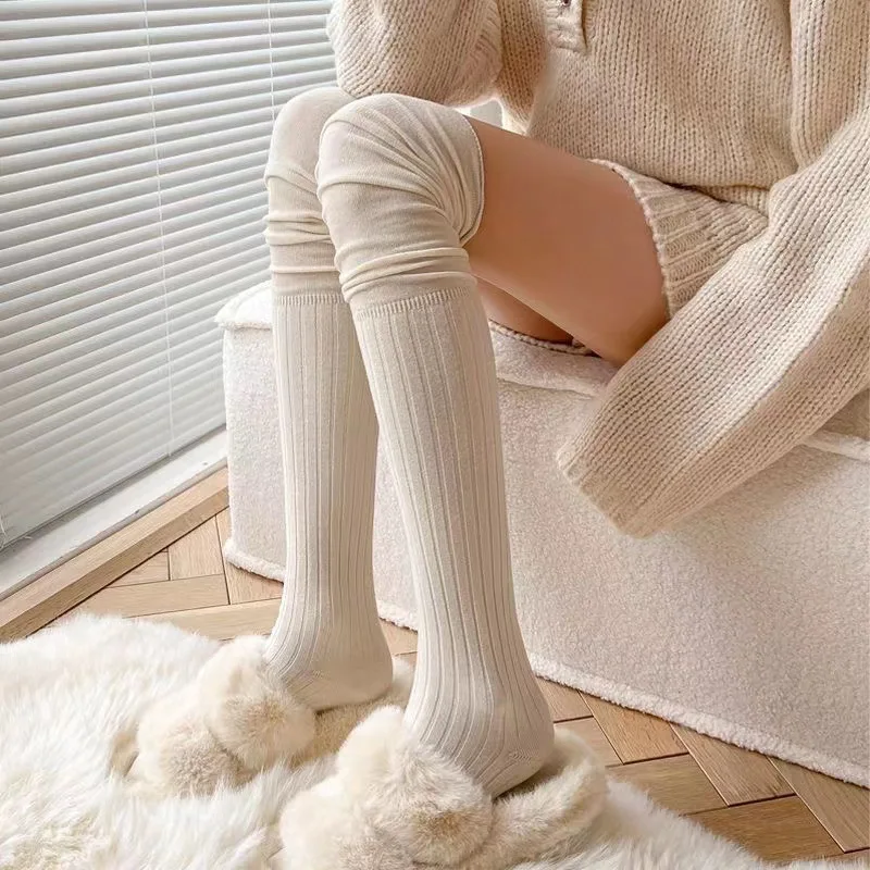 1-10 คู่ถุงเท้ายาวเหนือเข่าผู้ - Boot Sock Slouchy บทวิจารณ์และราคา