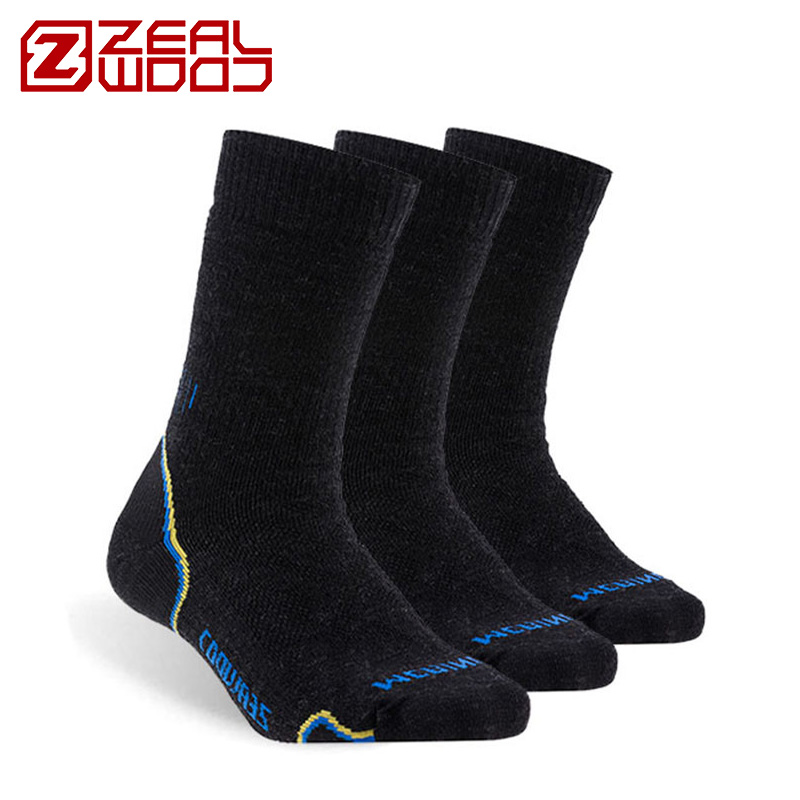 ซีลวูดเดินป่าปีนเขาถุงเท้าหนาข - Wool Hiking Sock บทวิจารณ์และราคา