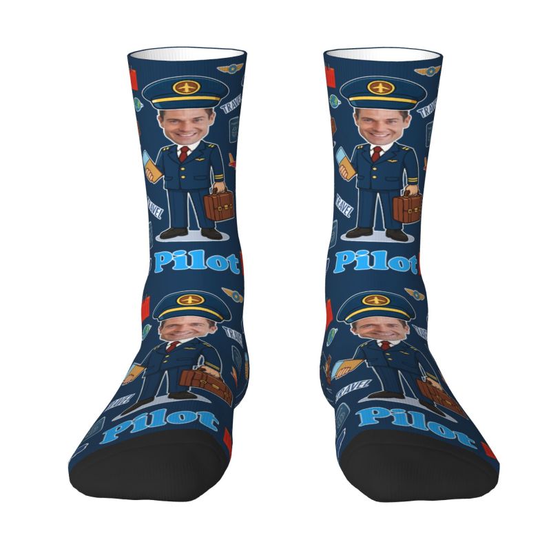 ถุงเท้าลายพิมพ์ 3 มิติ แบบใหม่ - Dress Sock Men บทวิจารณ์และราคา