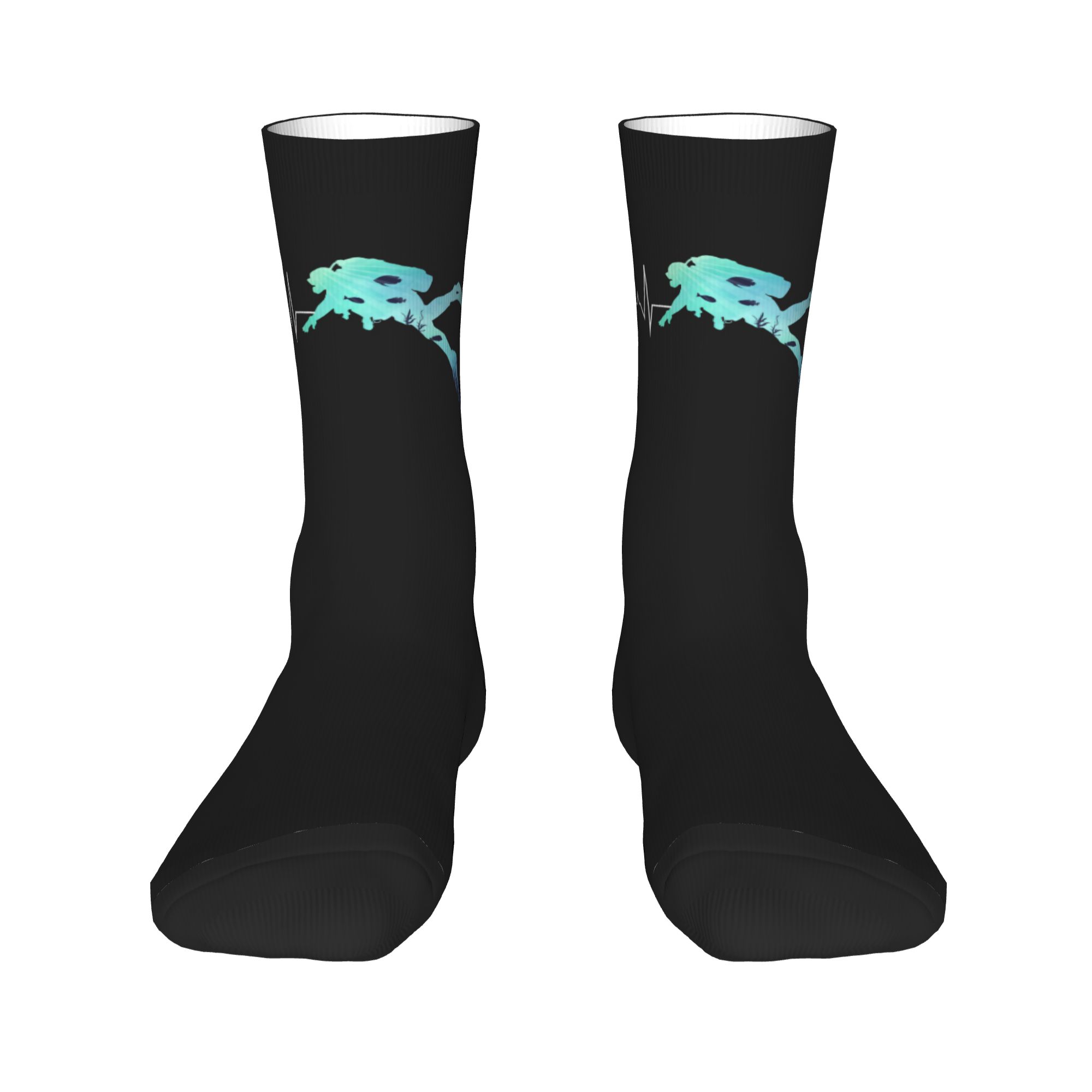 ถุงเท้าดำน้ำลายหัวใจสำหรับผู้ช - Dress Sock Men บทวิจารณ์และราคา