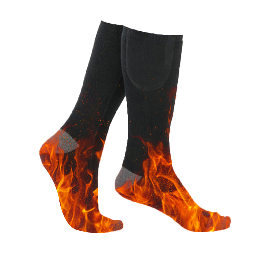 ถุงเท้าอุ่นไฟฟ้า (ไม่มีแบตเตอร - Thermal Sock Winter บทวิจารณ์และราคา