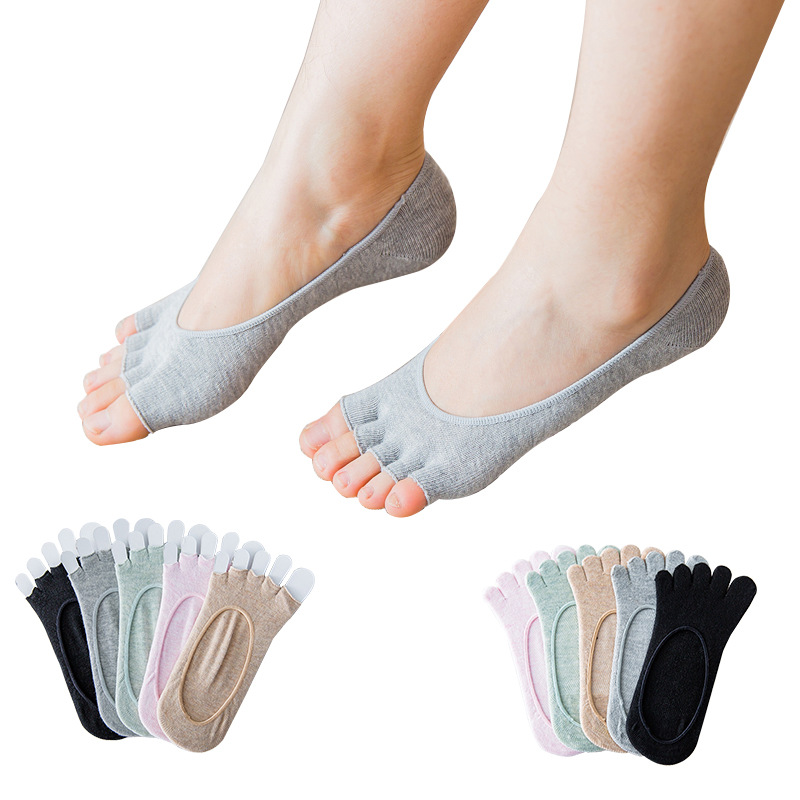สุภาพสตรีเปิดนิ้วเท้าที่มองไม่ - Invisibility Sock Loafer บทวิจารณ์และราคา