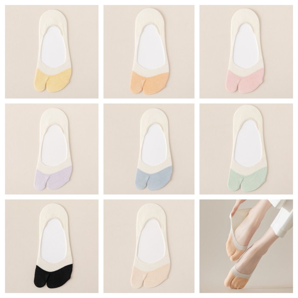 ถุงเท้าตาข่ายระบายอากาศได้ดี แ - Toe Sock Split บทวิจารณ์และราคา