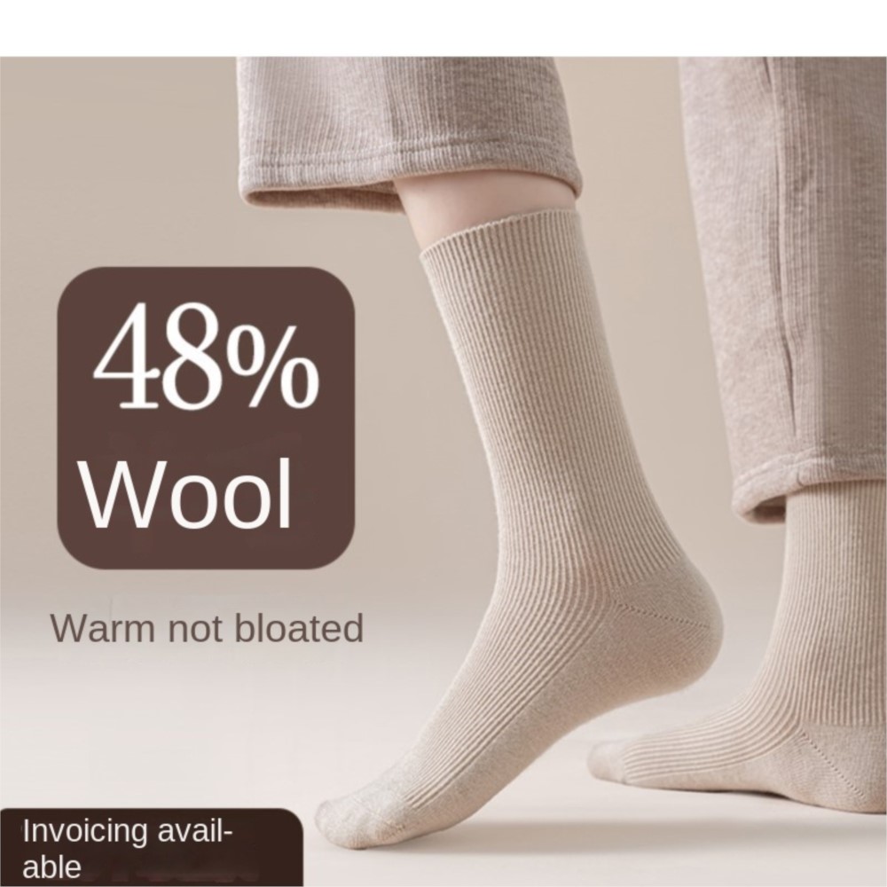 ถุงเท้าแฟชั่นปี 2025 แบบครูว์  - Wool Hiking Sock บทวิจารณ์และราคา