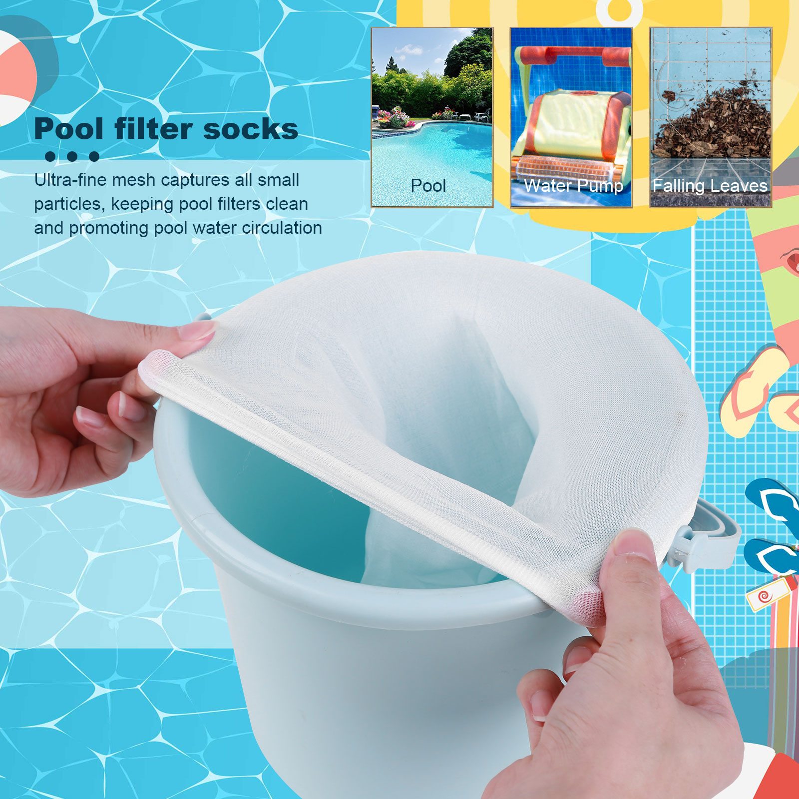100-5PCS สระว่ายน้ํา Skimmer ถ - Sock Organizer Tray บทวิจารณ์และราคา