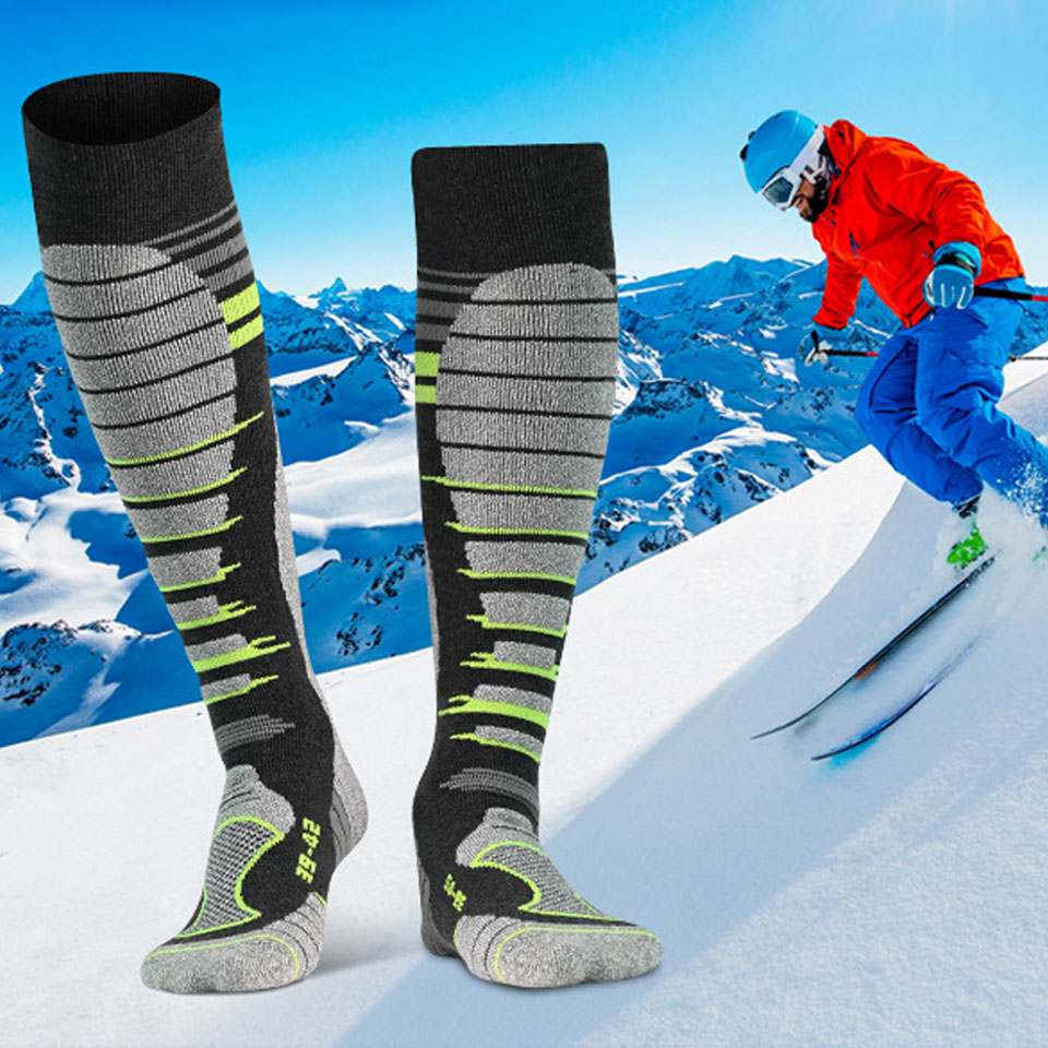 ถุงเท้าสกีขนแกะเมอริโน่ใหม่ 1  - Wool Hiking Sock บทวิจารณ์และราคา