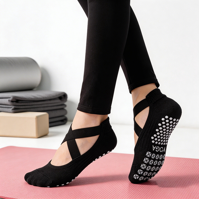 ถุงเท้าโยคะกันลื่นสำหรับผู้หญิ - Grip Sock Yoga บทวิจารณ์และราคา