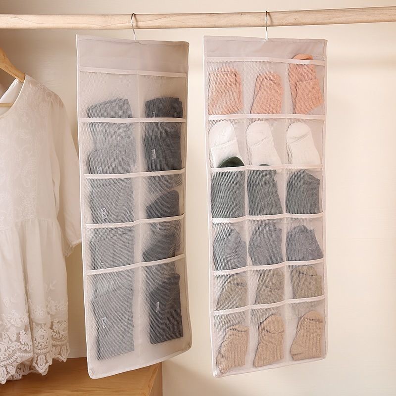 ที่แขวนผนังสำหรับจัดเก็บชุดชั้ - Sock Organizer Tray บทวิจารณ์และราคา