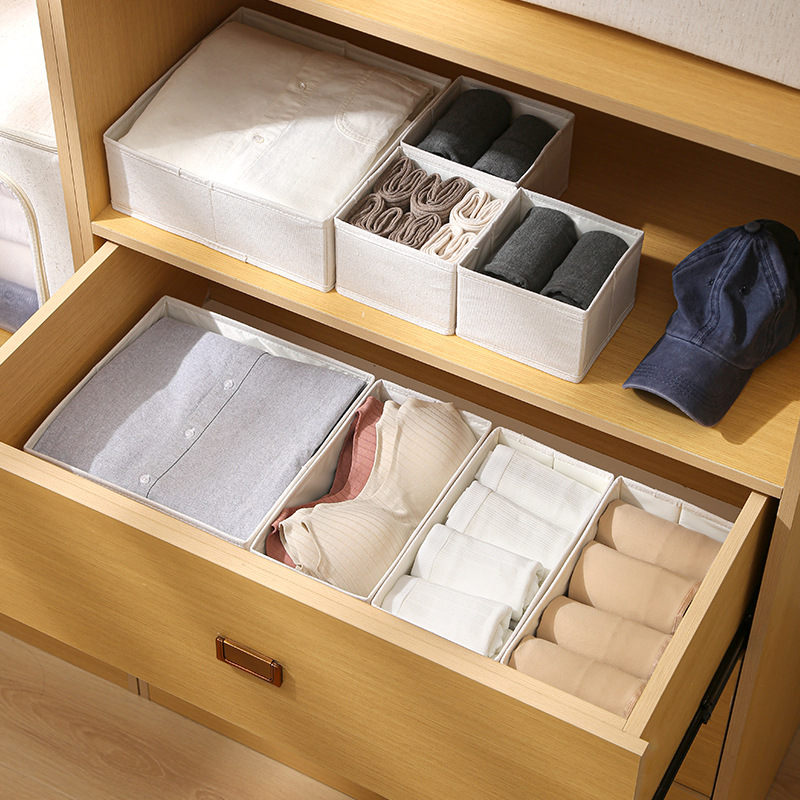 กล่องจัดระเบียบชุดชั้นใน 1/2 ช - Sock Organizer Tray บทวิจารณ์และราคา