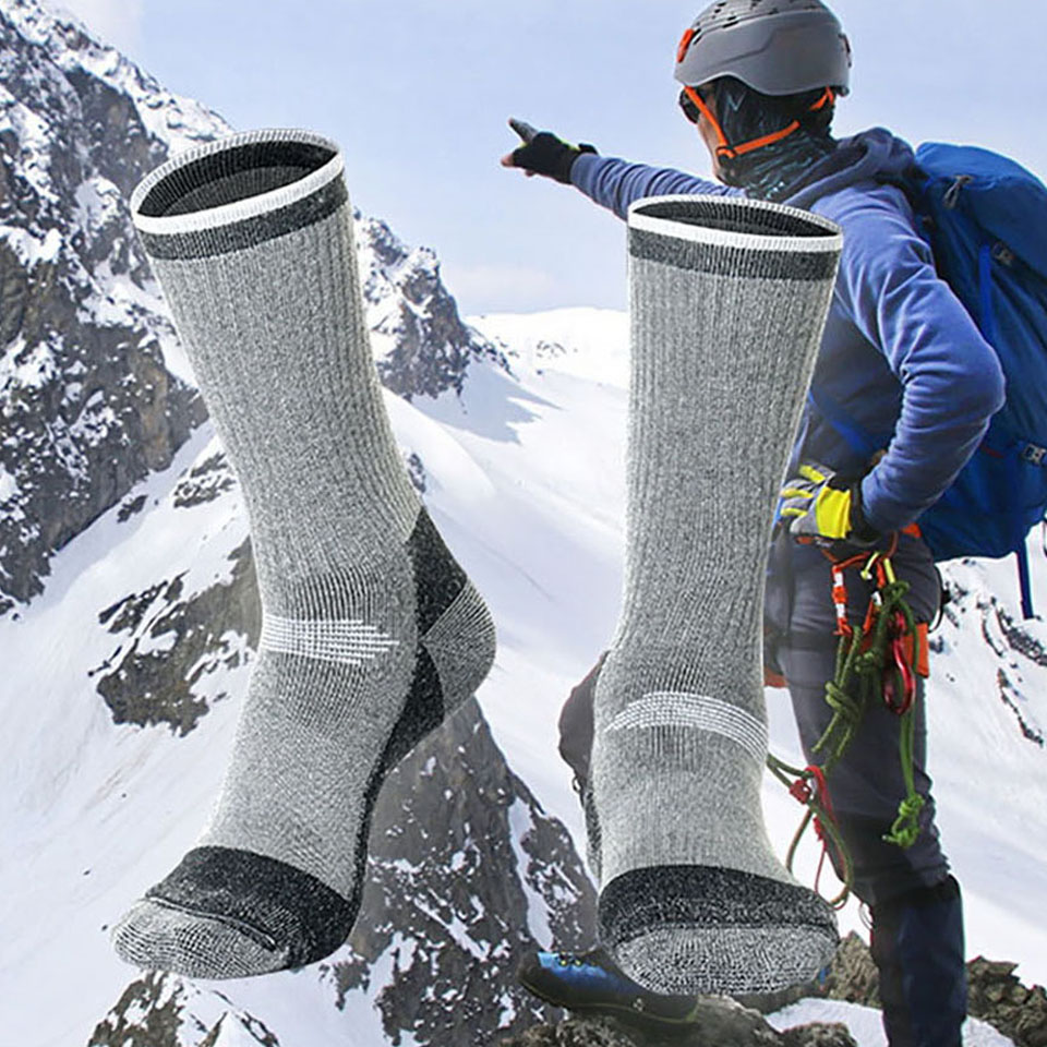 ถุงเท้าขนแกะเมอริโน Loogdeel 1 - Wool Hiking Sock บทวิจารณ์และราคา