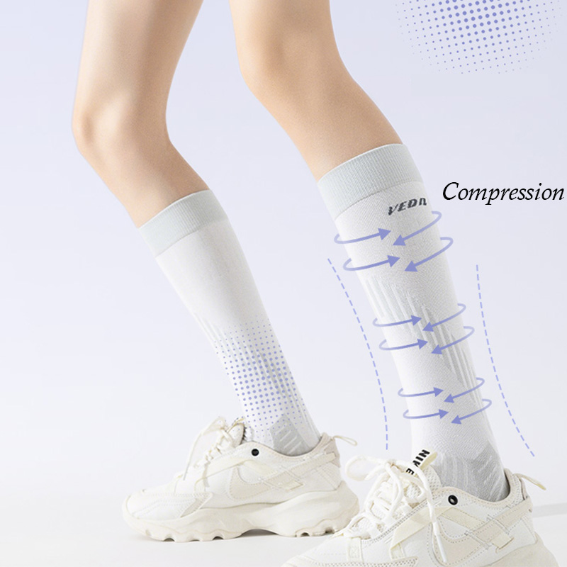 ถุงเท้าบีบอัดสตรี Veidoorn เข่ - Compression Sock Medical บทวิจารณ์และราคา
