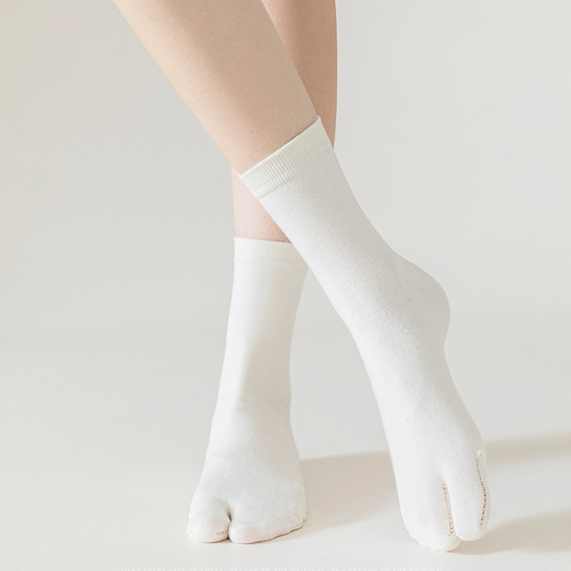 1 คู่ถุงเท้าผ้าฝ้ายสไตล์ญี่ปุ่ - Toe Sock Split บทวิจารณ์และราคา