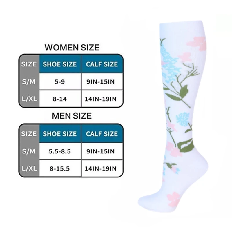 ถุงเท้ารัดกล้ามเนื้อแบบใหม่ ถุ - Compression Sock Medical บทวิจารณ์และราคา