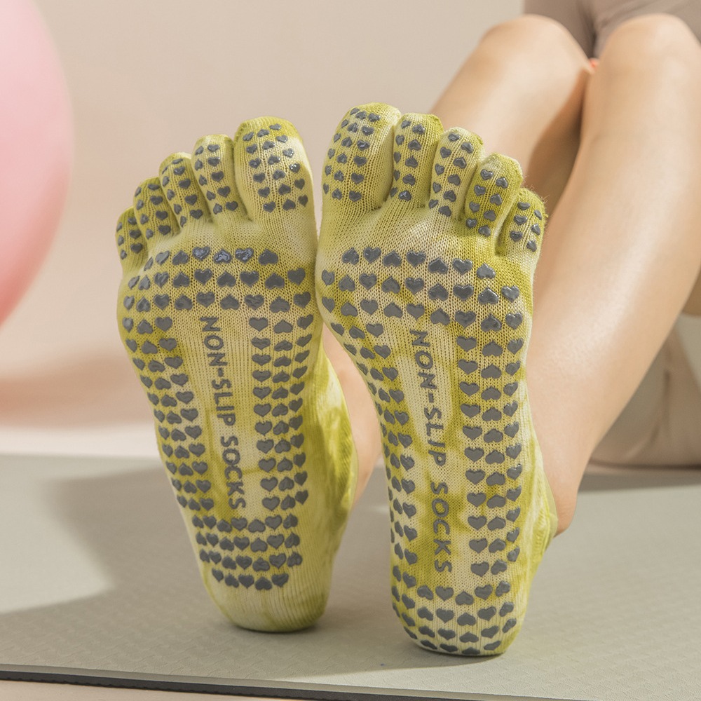ถุงเท้าโยคะแบบมีสายรัดห้านิ้วส - Grip Sock Yoga บทวิจารณ์และราคา