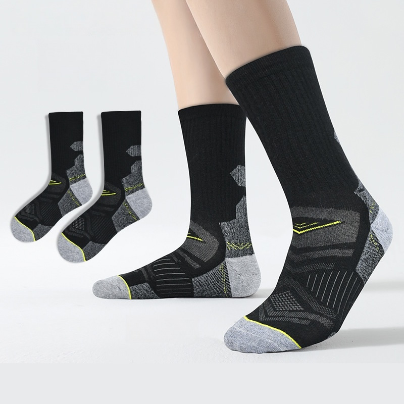 ถุงเท้าขนแกะเมอริโนสำหรับเดินป - Wool Hiking Sock บทวิจารณ์และราคา
